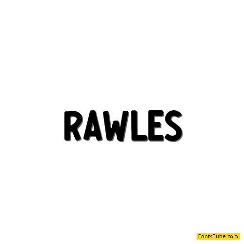 Rawles Font