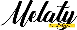 Melaty Font