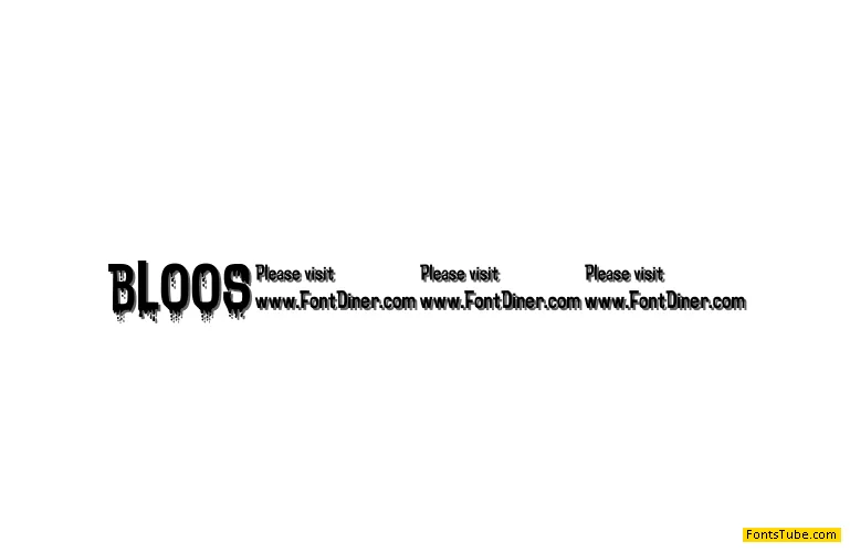 Bloodytronic Font