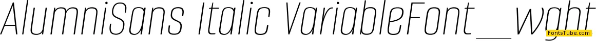 Alumni Sans