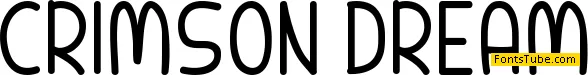 Crimson Dream Font