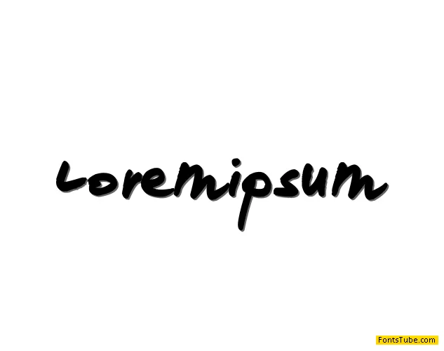 loremipsum Font