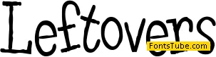 Leftovers Font
