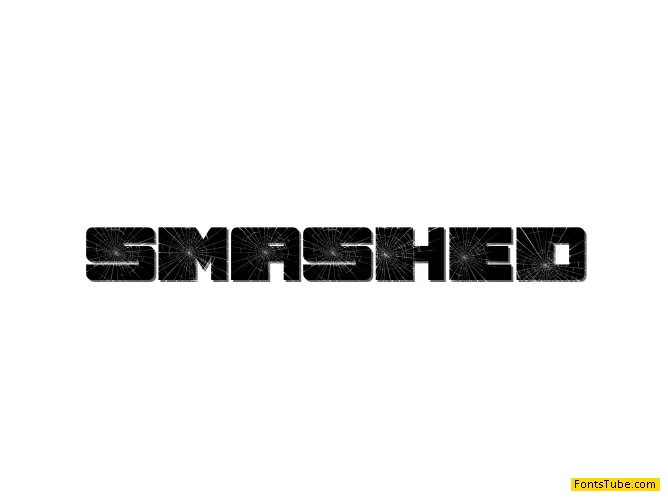 Smashed Font