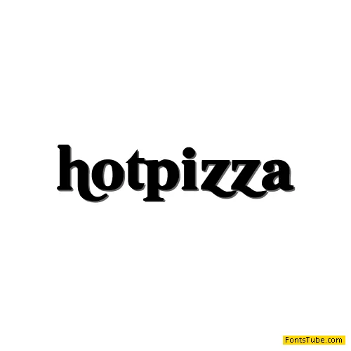Hot Pizza Font