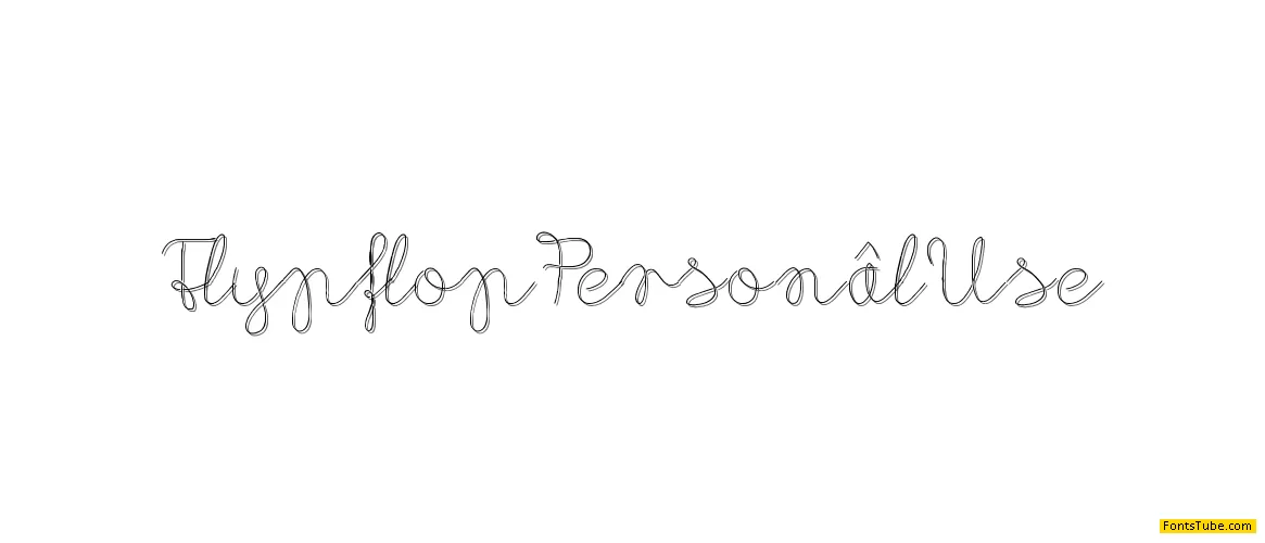 Flypflop Font