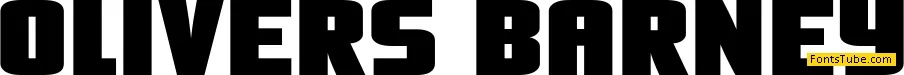 Oliver's Barney Font