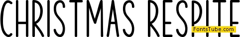 Christmas Respite Font
