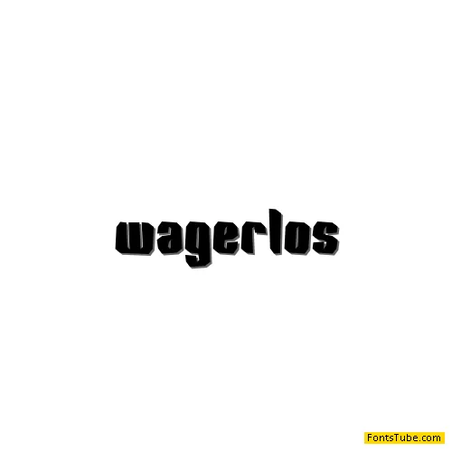 Wager Font Family