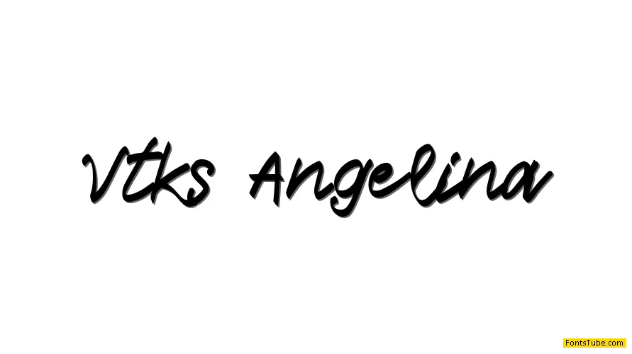 Vtks Angelina Font