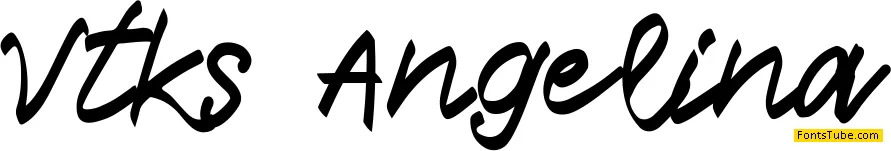 Vtks Angelina Font