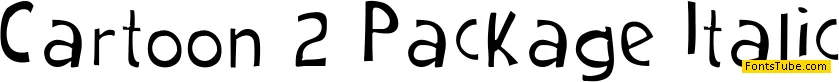 Cartoon 2 Package Font Family