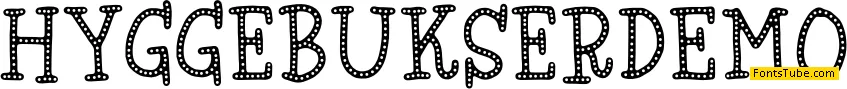 Hyggebukser DEMO Font