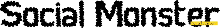 Social Monster Font