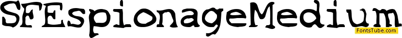 SF Espionage Font Family