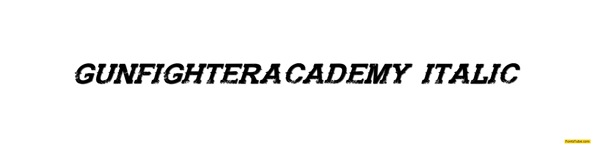 Gunfighter Academy Font Family