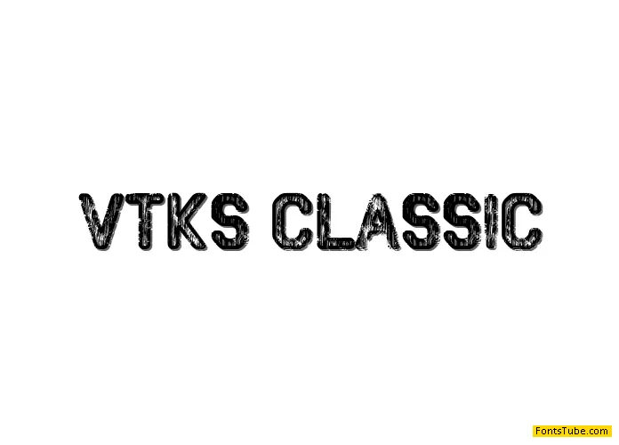 VTKS CLASSIC Font