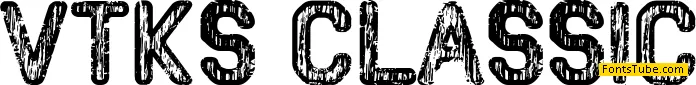 VTKS CLASSIC Font