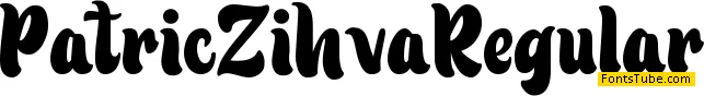 Patric Zihva Font