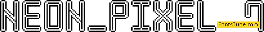 Neon Pixel-7 Font
