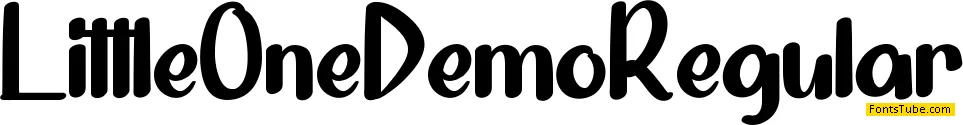 Little One Demo Font