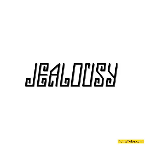 Jealousy Font