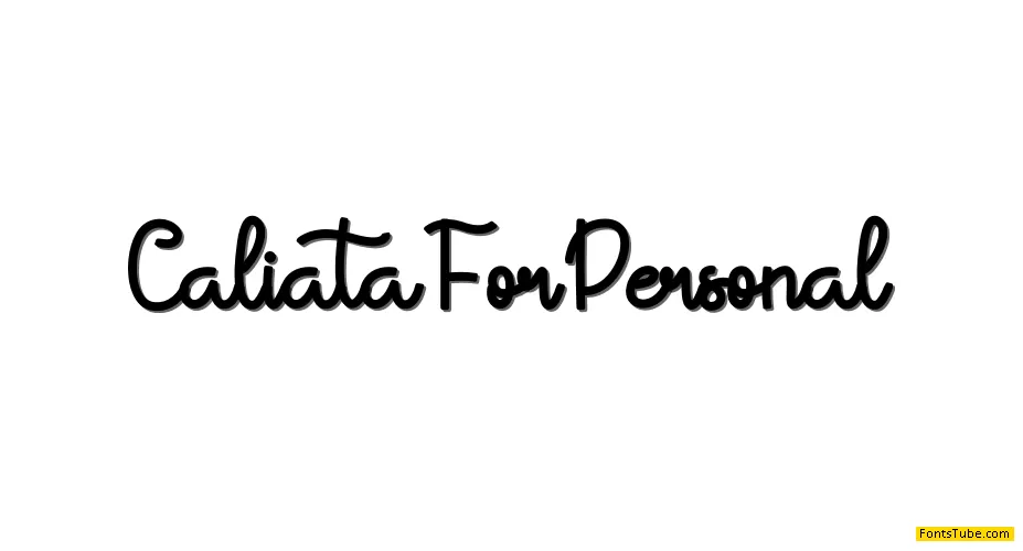 Caliata Font