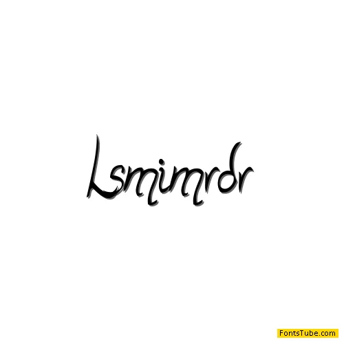Luismi Murder Font
