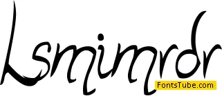 Luismi Murder Font