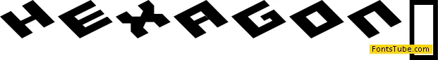 Hexagon Font