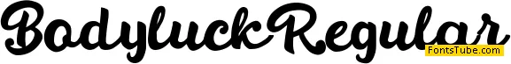 Bodyluck Font