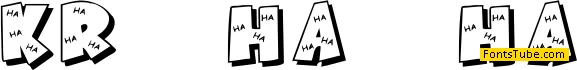 KR Ha Ha Font