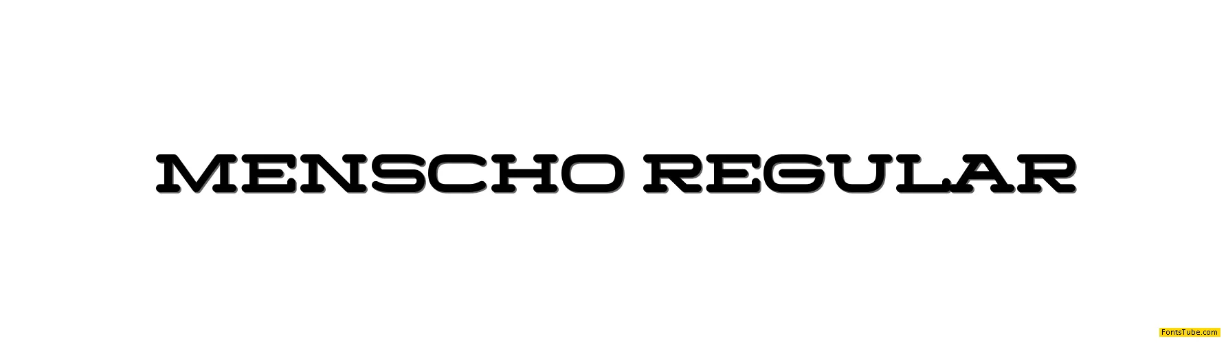 Menschor Font Family