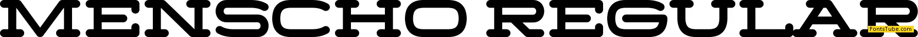 Menschor Font Family