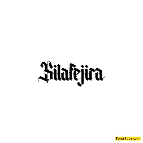 Silafejira Font