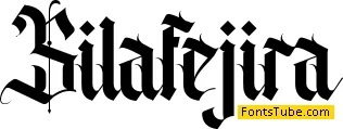 Silafejira Font