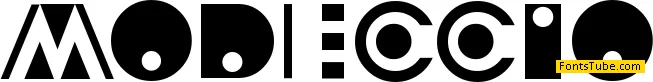 Modeccio Font
