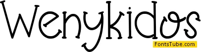 Wenykidos Font