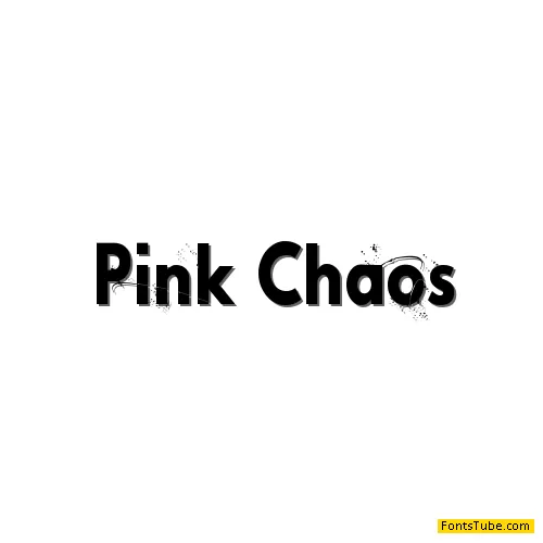 Pink Chaos Font