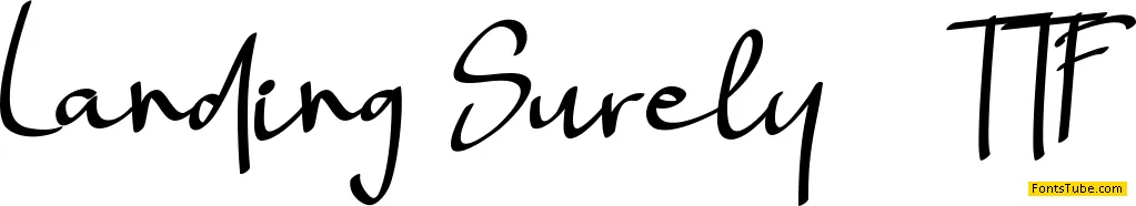Landing Surely Font
