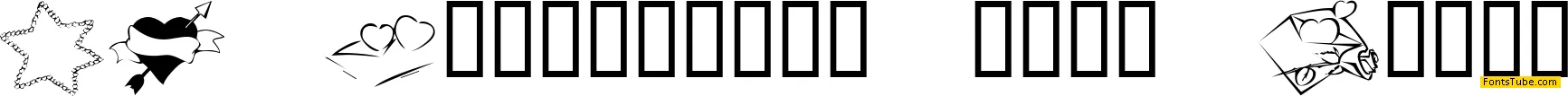 KR Valentines 2006 Seven Font