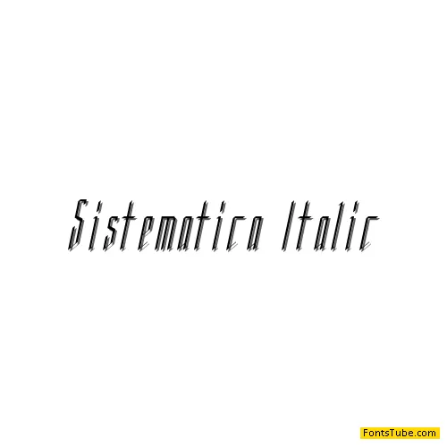 Sistematica Font Family