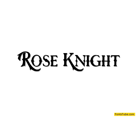 Rose Knight Font