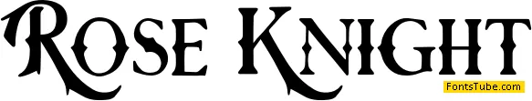 Rose Knight Font