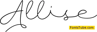 Allise Font