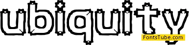 Ubiquity Font