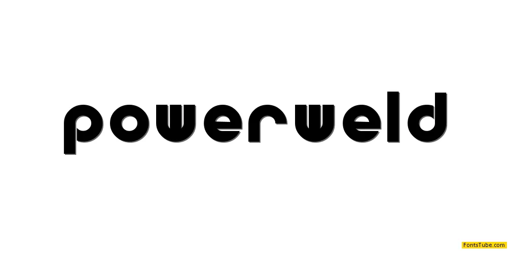 Powerweld Font