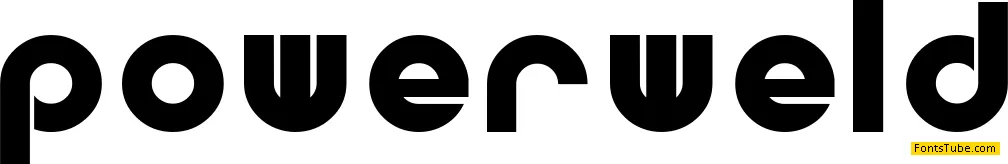 Powerweld Font