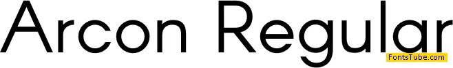 Arcon Font
