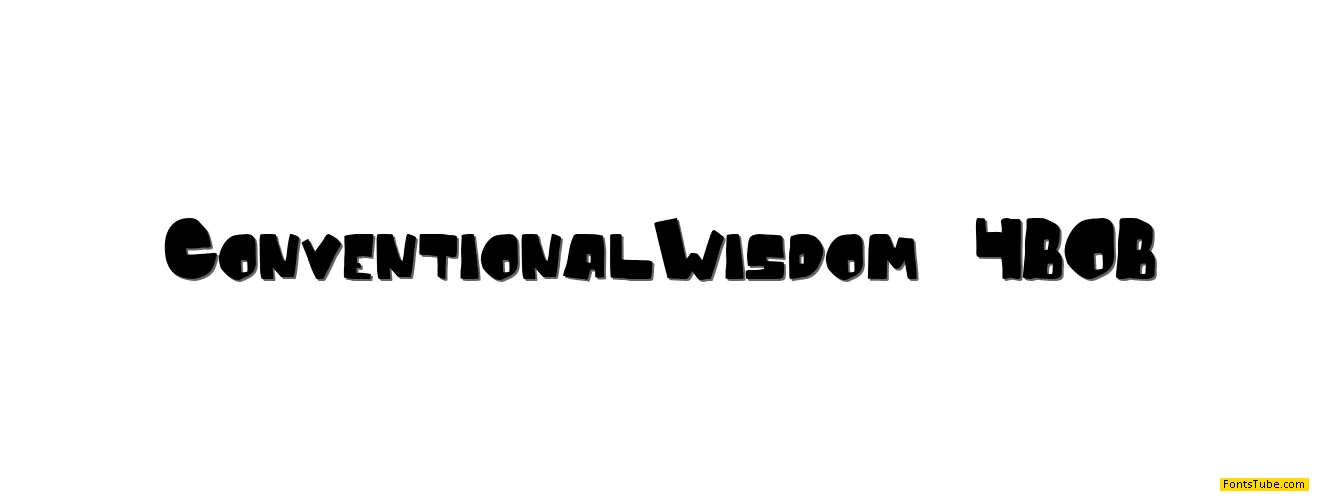 Conventional Wisdom